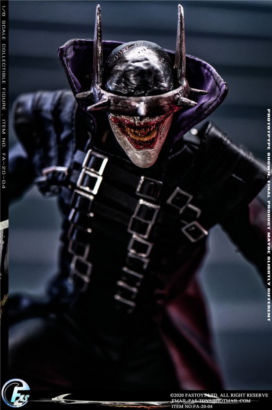 1/6 FA-20-04 Death Metal Laughing Bat Action Figure