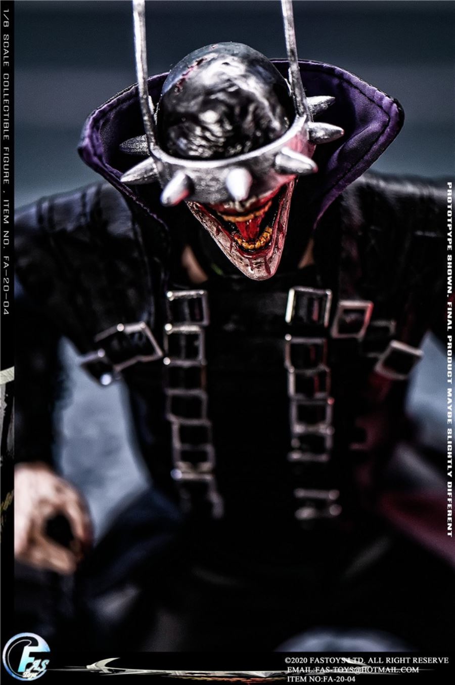 1/6 FA-20-04 Death Metal Laughing Bat Action Figure