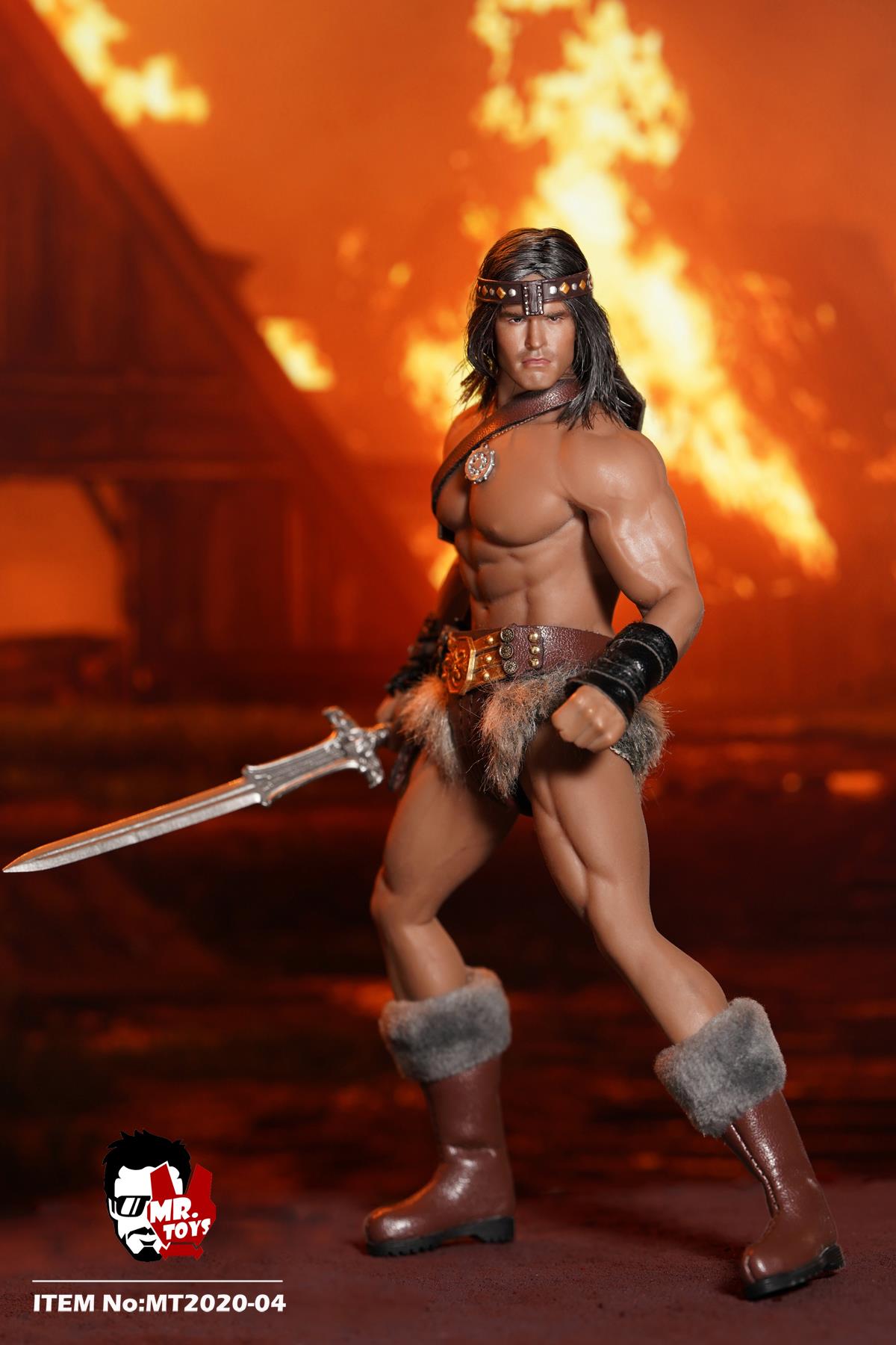 1/12 Conan Headsculpt Clothing Set
