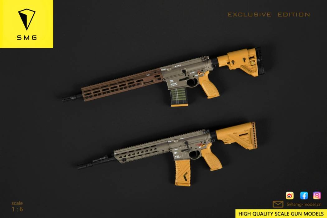 1/6 HK M110A1 CSASS series weapon model