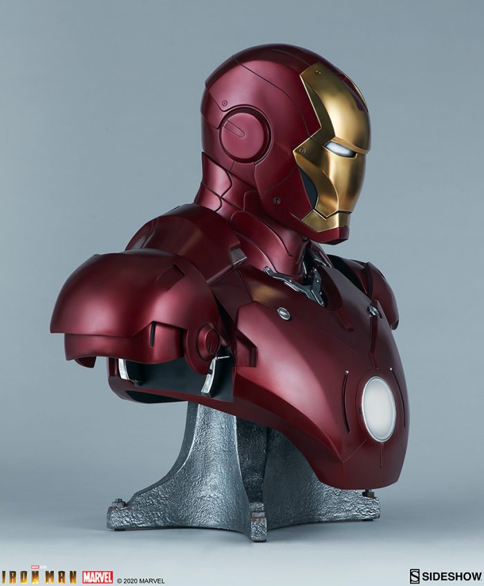 Iron Man Mark III life-size bust