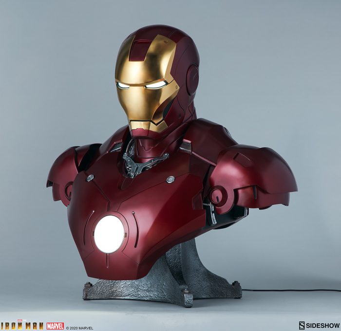 Iron Man Mark III life-size bust