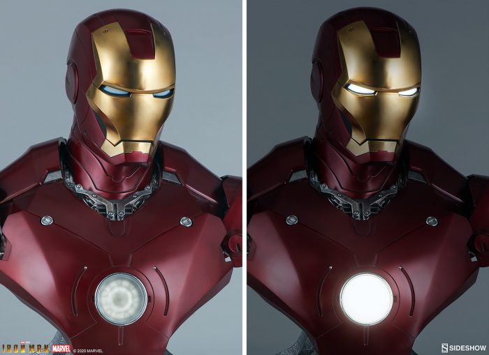 Iron Man Mark III life-size bust