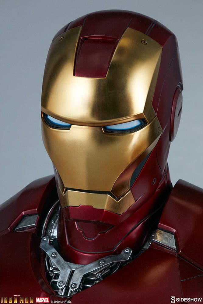 Iron Man Mark III life-size bust