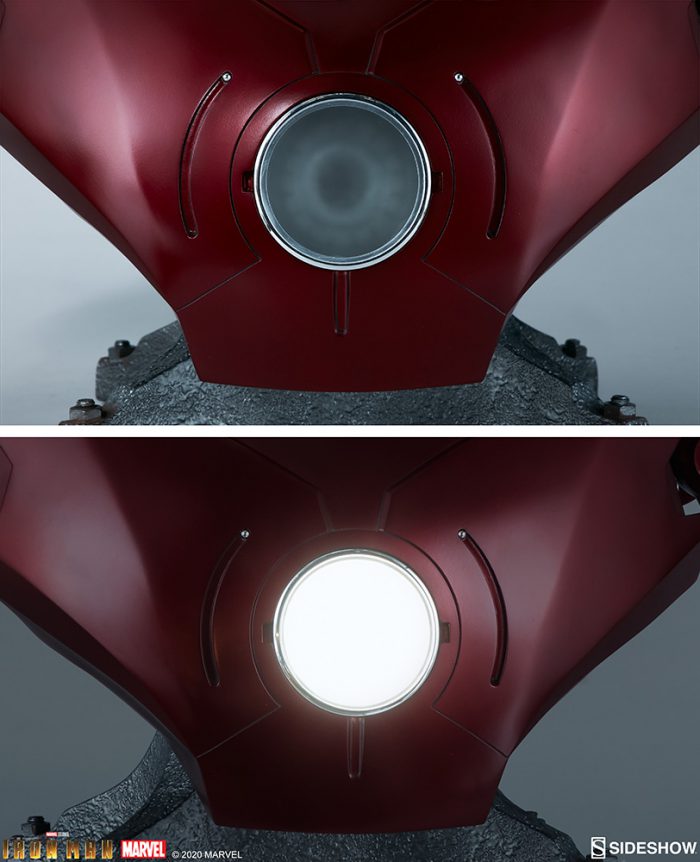 Iron Man Mark III life-size bust
