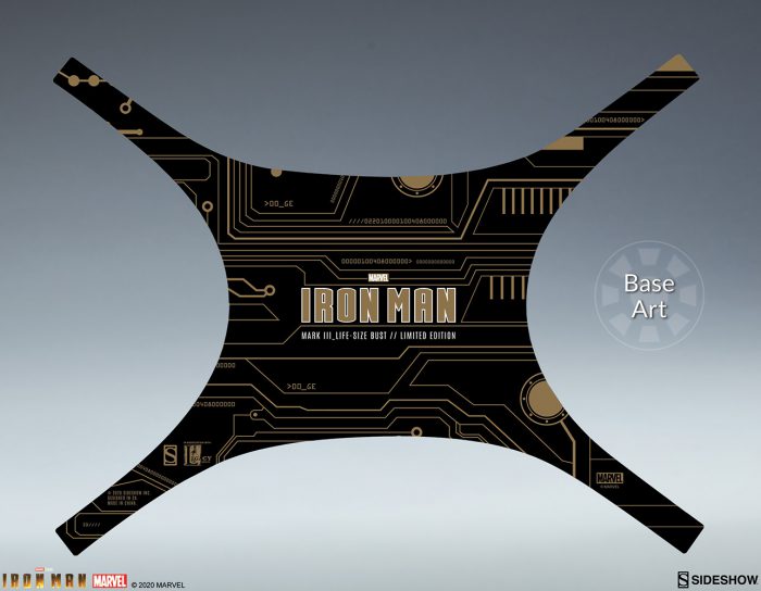 Iron Man Mark III life-size bust
