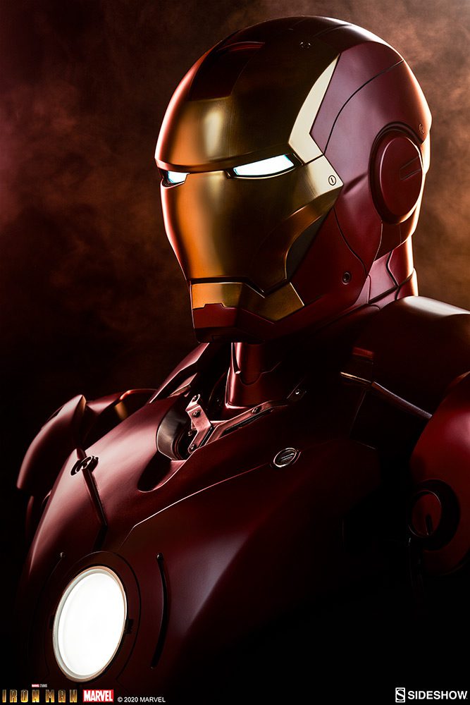 Iron Man Mark III life-size bust