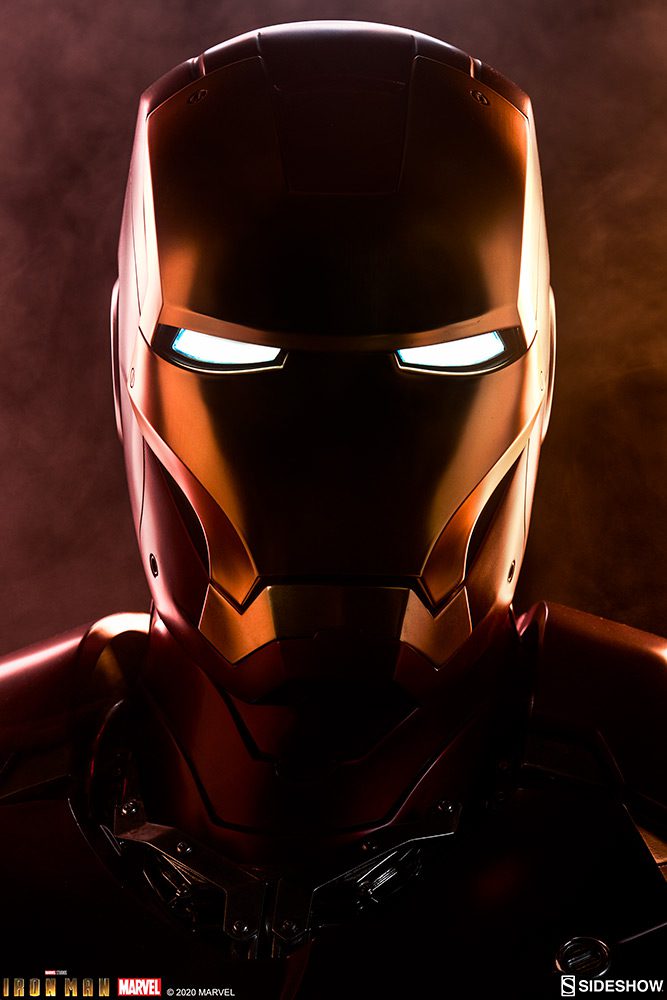 Iron Man Mark III life-size bust