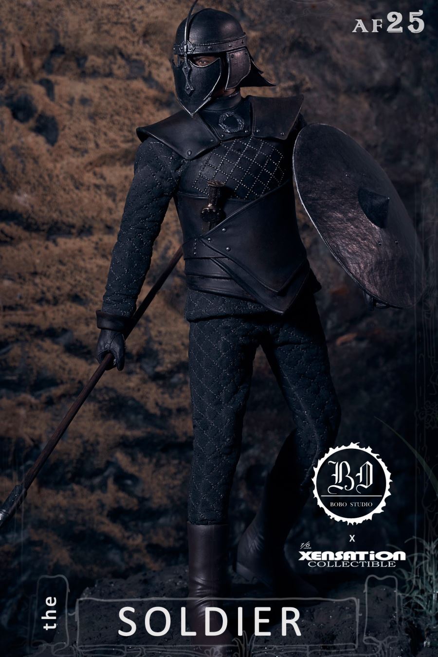 1/6 Grey Worm Soldier Collectible Doll (AF25)