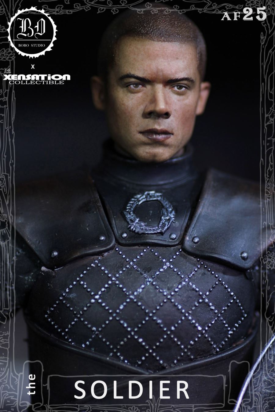1/6 Grey Worm Soldier Collectible Doll (AF25)