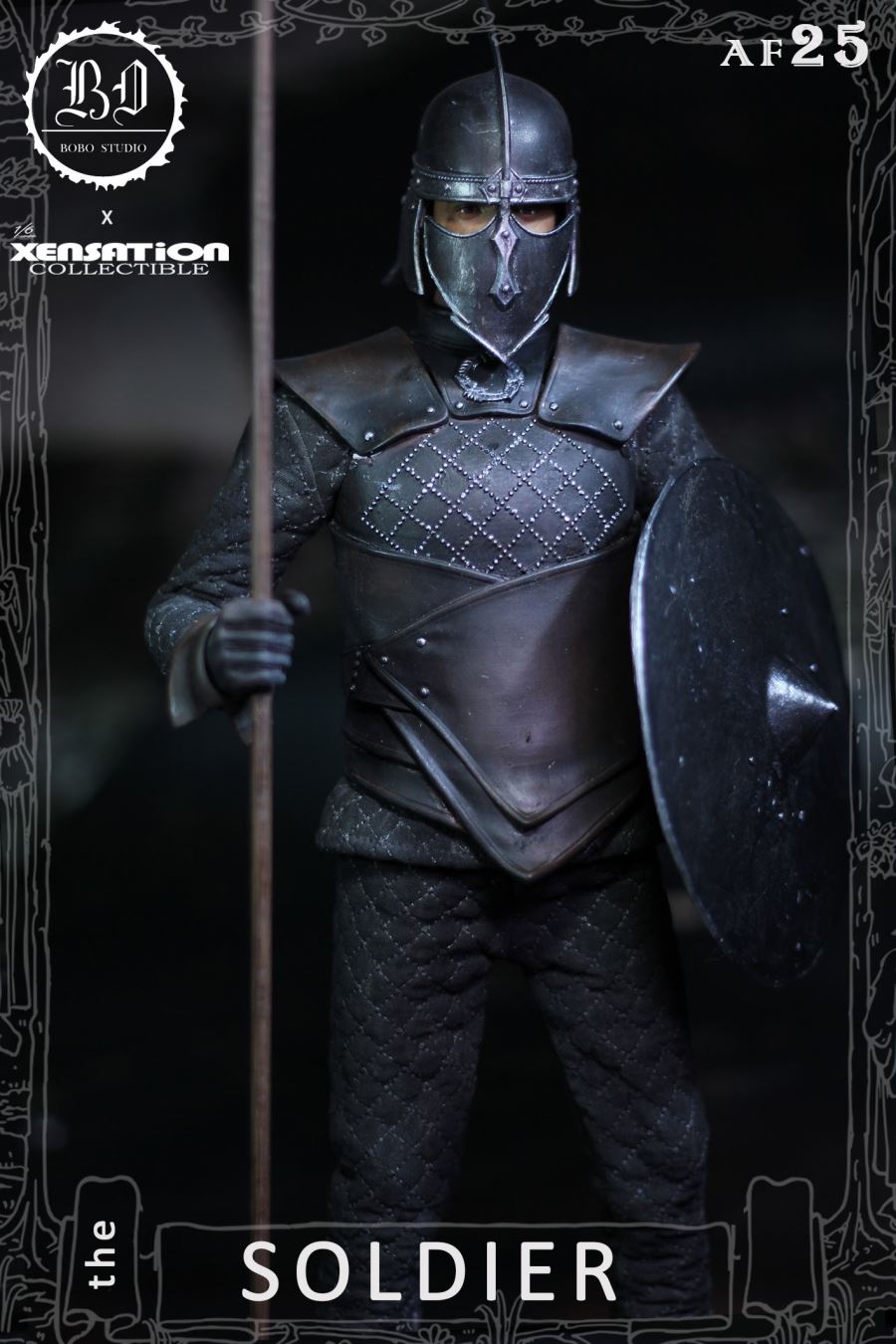 1/6 Grey Worm Soldier Collectible Doll (AF25)