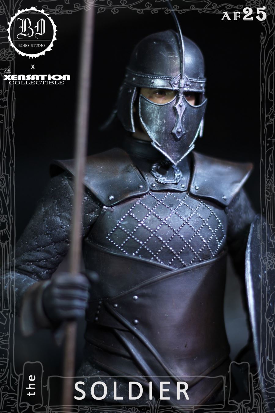 1/6 Grey Worm Soldier Collectible Doll (AF25)