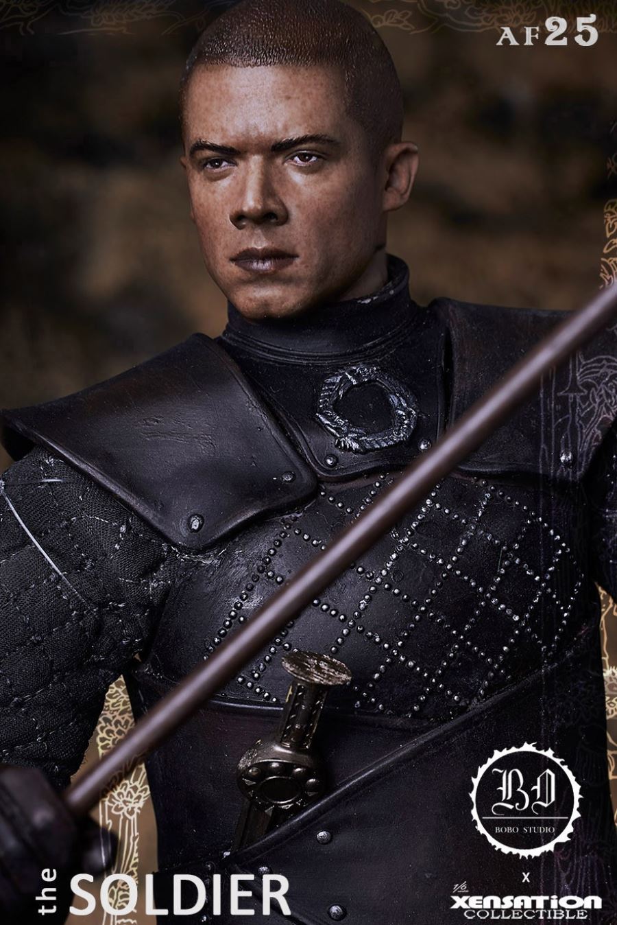 1/6 Grey Worm Soldier Collectible Doll (AF25)