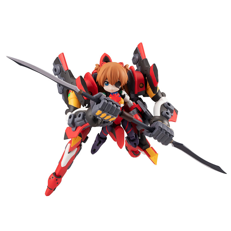 Desktop Army Rebuild of Evangelion Asuka Langley Shikinami & EVA-02