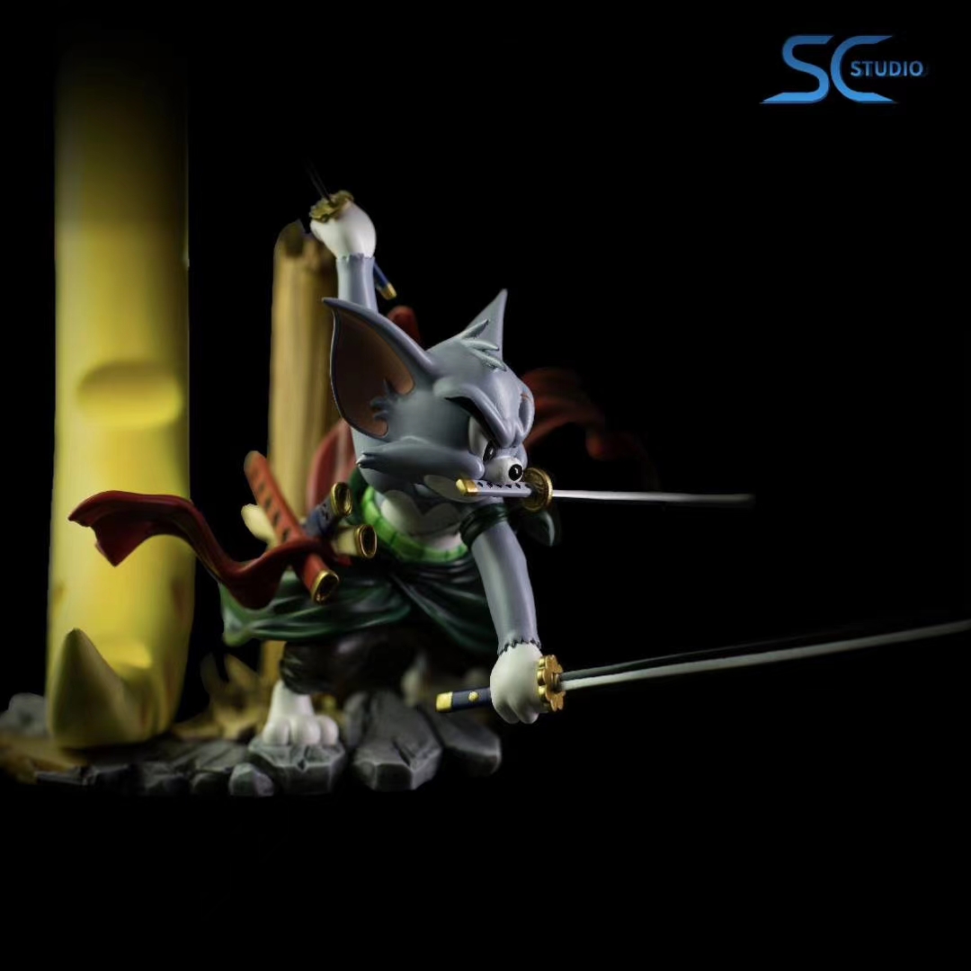 Zoro Tom vs Mihawk Jerry