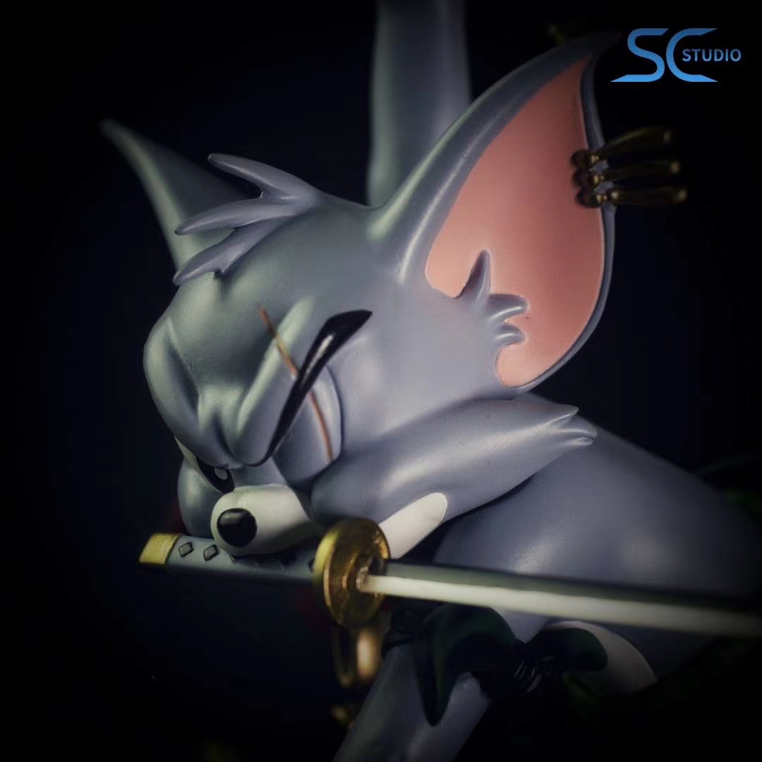 Zoro Tom vs Mihawk Jerry