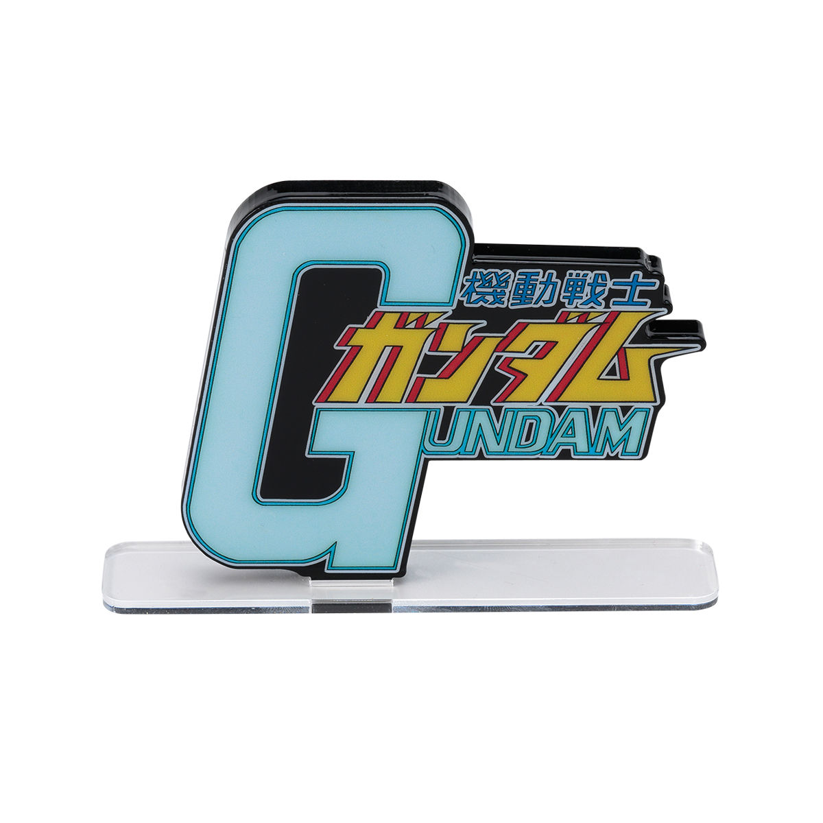 Acrylic logo display EX Mobile Suit Gundam (Large)