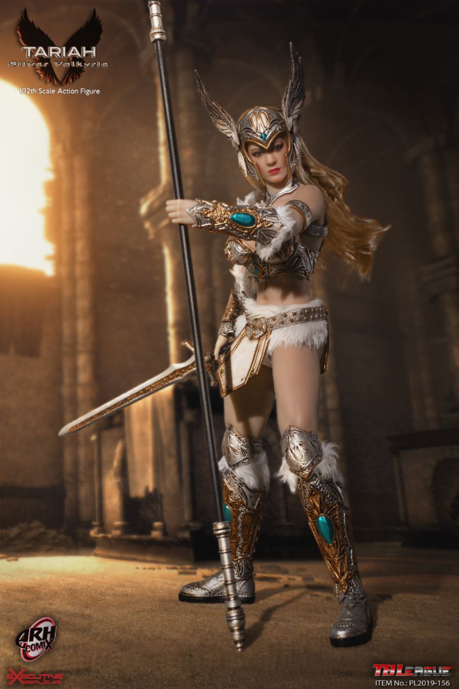 Tariah Silver Valkyrie 1/12 Scale Action Figure