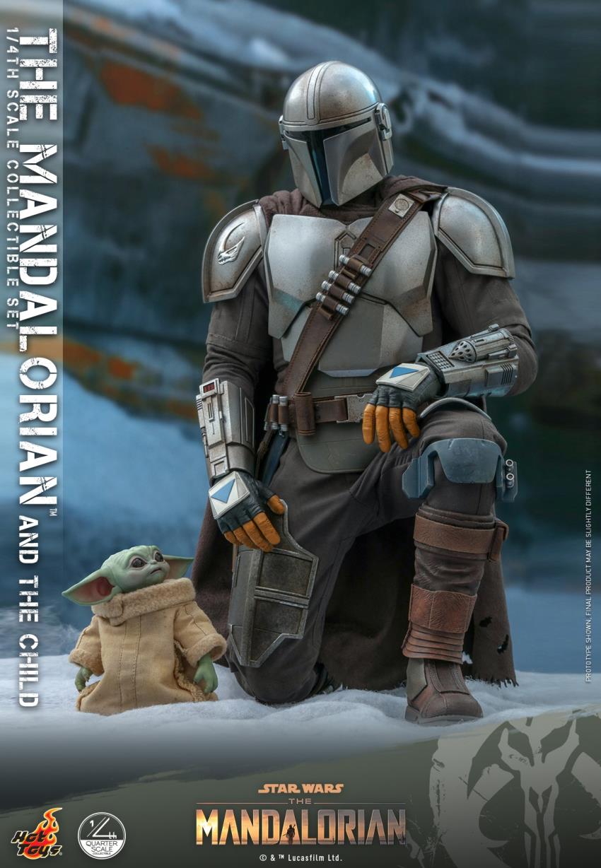 1/4 Star Wars The Mandalorian & The Child