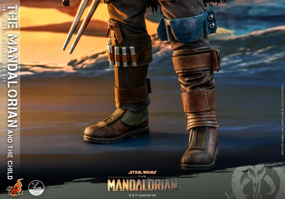 1/4 Star Wars The Mandalorian & The Child