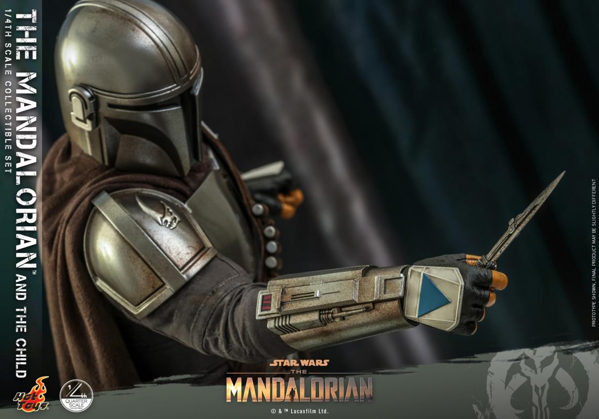 1/4 Star Wars The Mandalorian & The Child