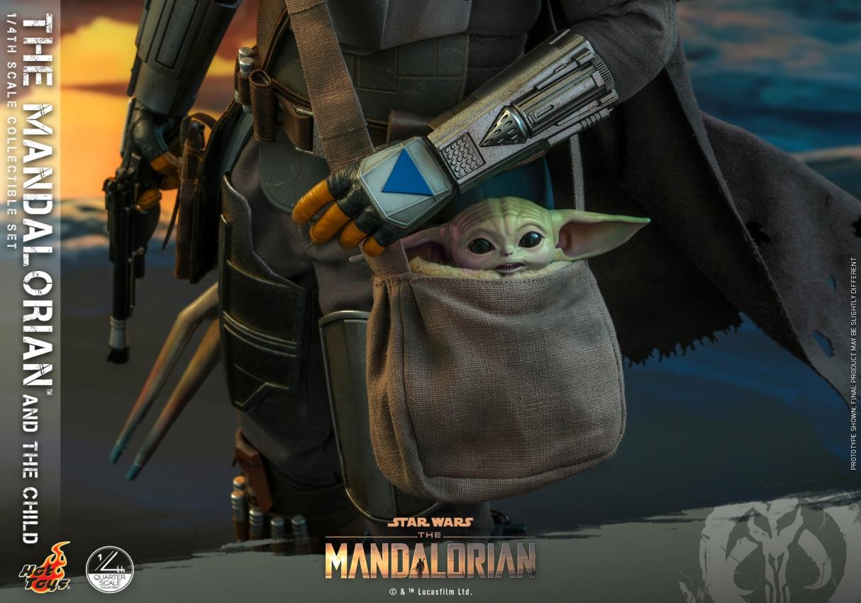 1/4 Star Wars The Mandalorian & The Child