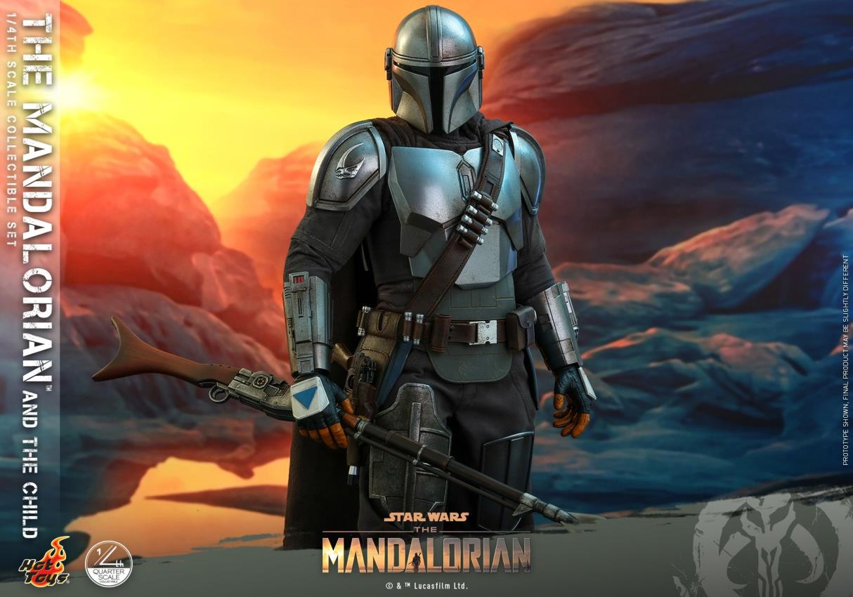 1/4 Star Wars The Mandalorian & The Child