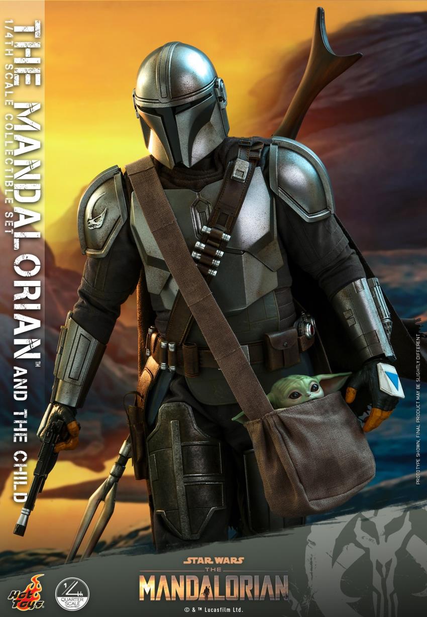 1/4 Star Wars The Mandalorian & The Child