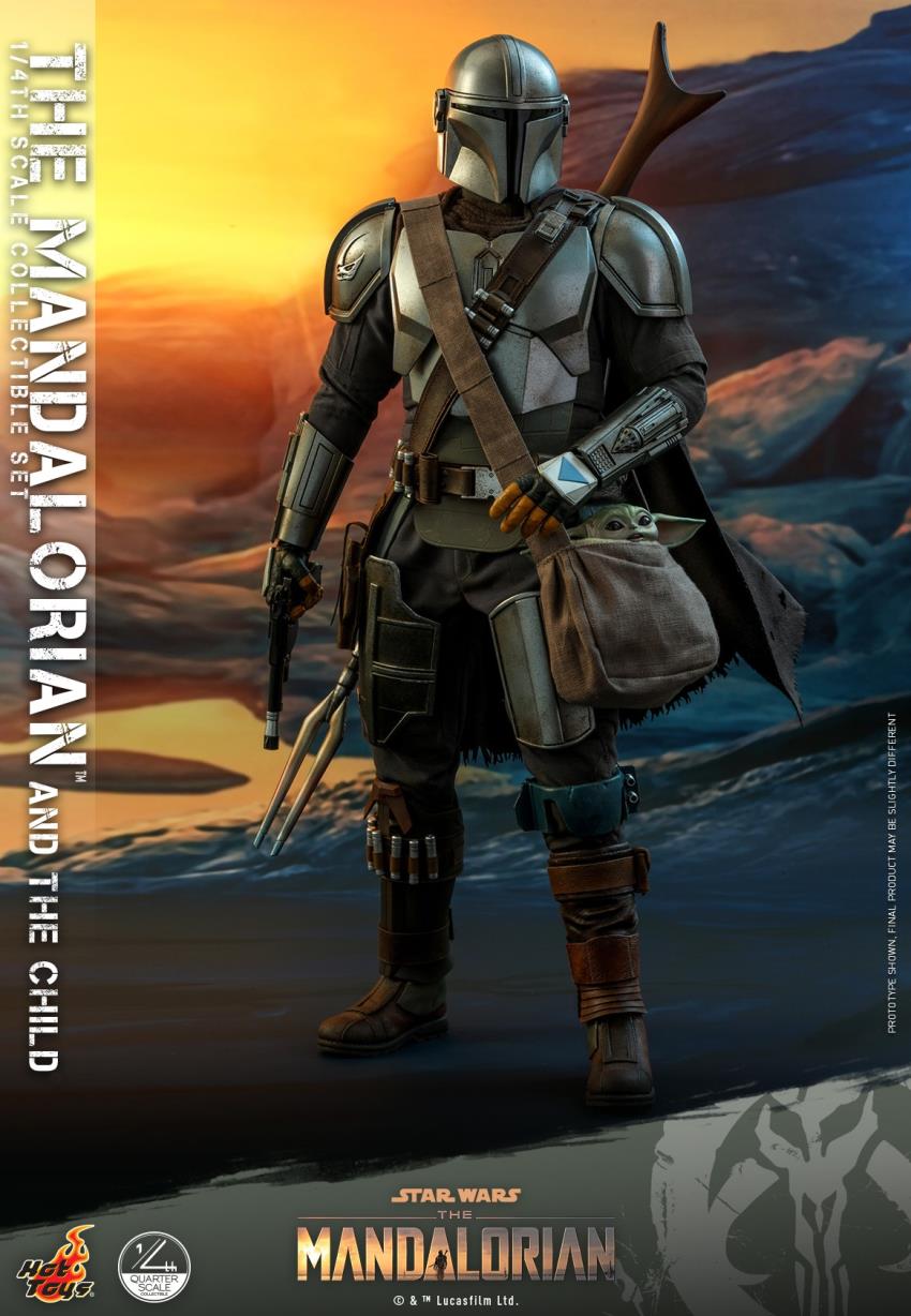 1/4 Star Wars The Mandalorian & The Child