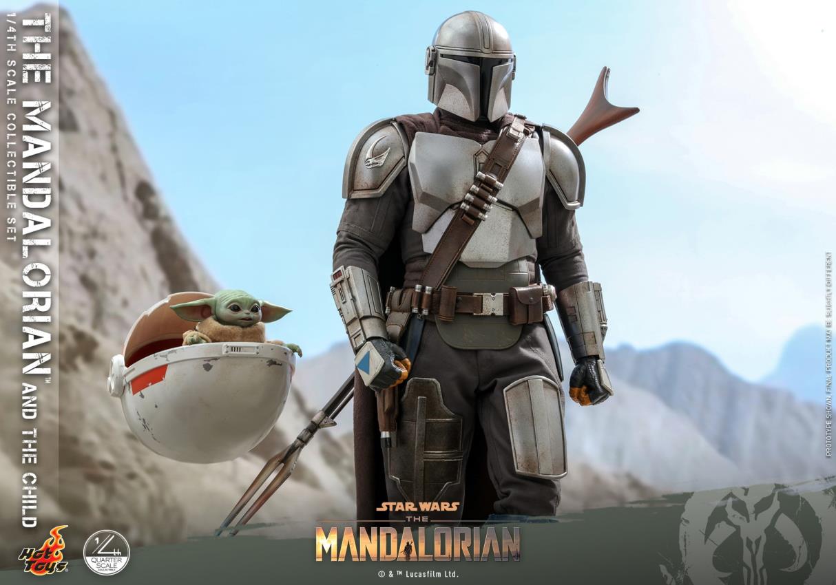 1/4 Star Wars The Mandalorian & The Child