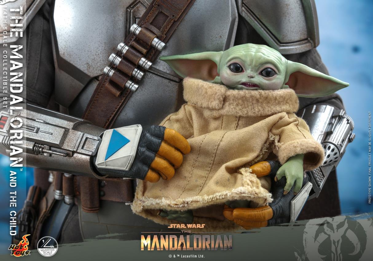 1/4 Star Wars The Mandalorian & The Child