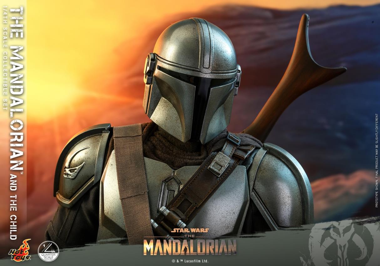 1/4 Star Wars The Mandalorian & The Child