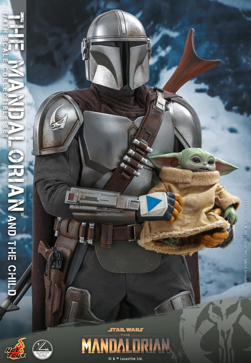 1/4 Star Wars The Mandalorian & The Child