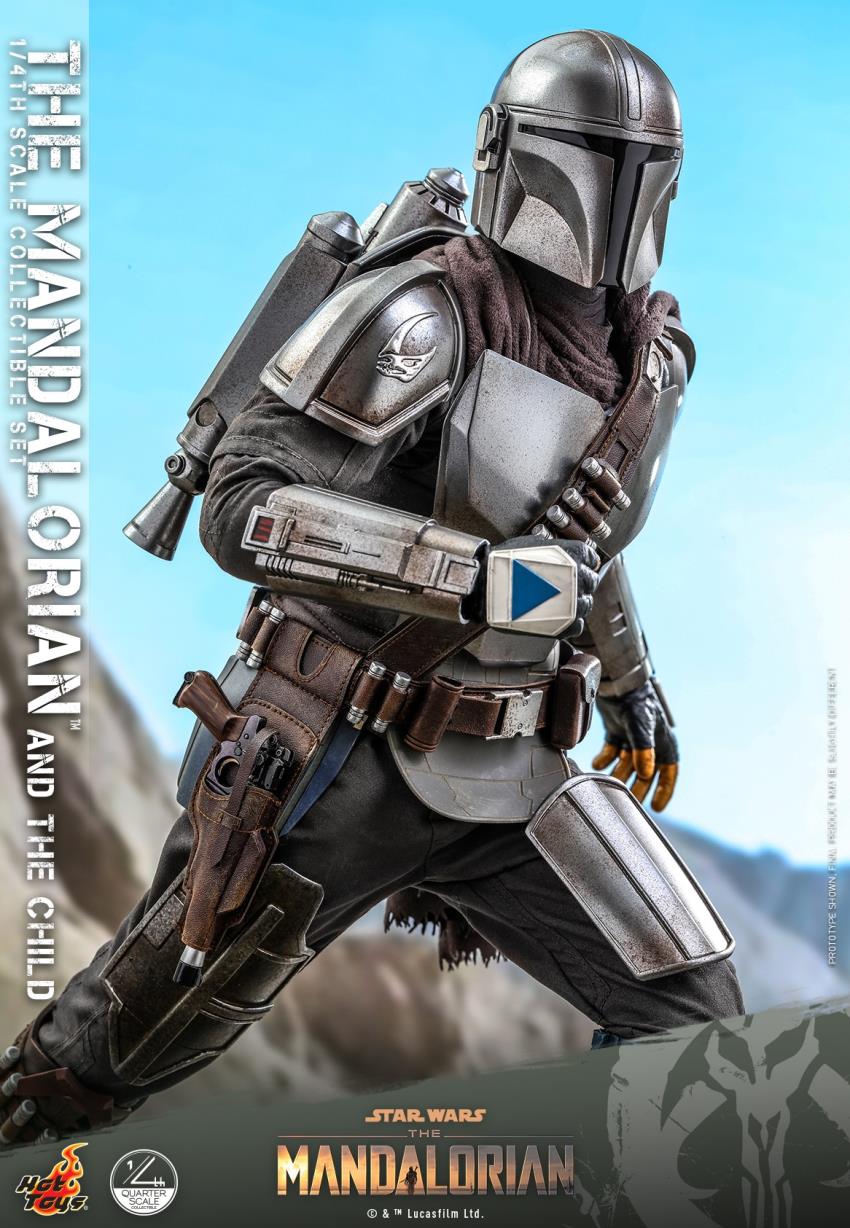1/4 Star Wars The Mandalorian & The Child