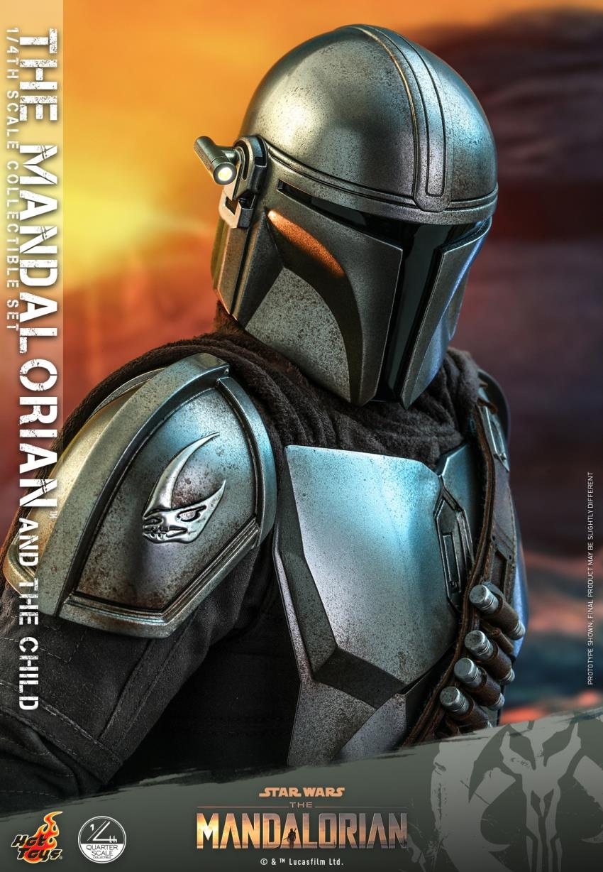 1/4 Star Wars The Mandalorian & The Child