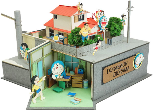 Miniatuart Kit Doraemon Series Doraemon Diorama