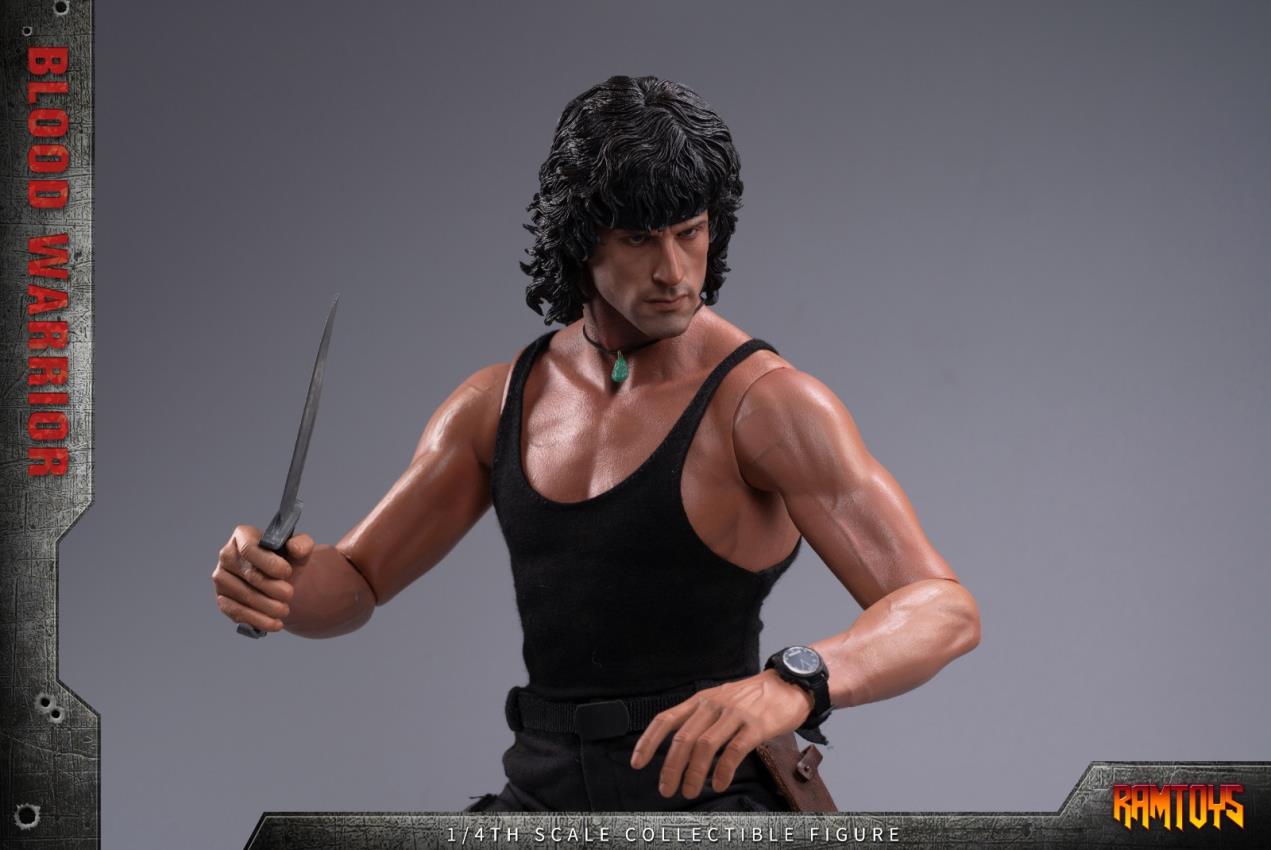1/4 Blood Warrior Rambo