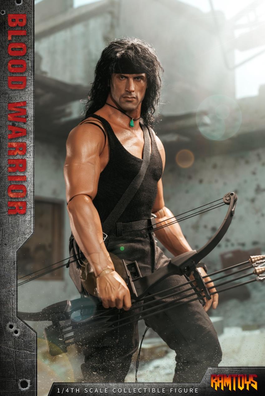 1/4 Blood Warrior Rambo