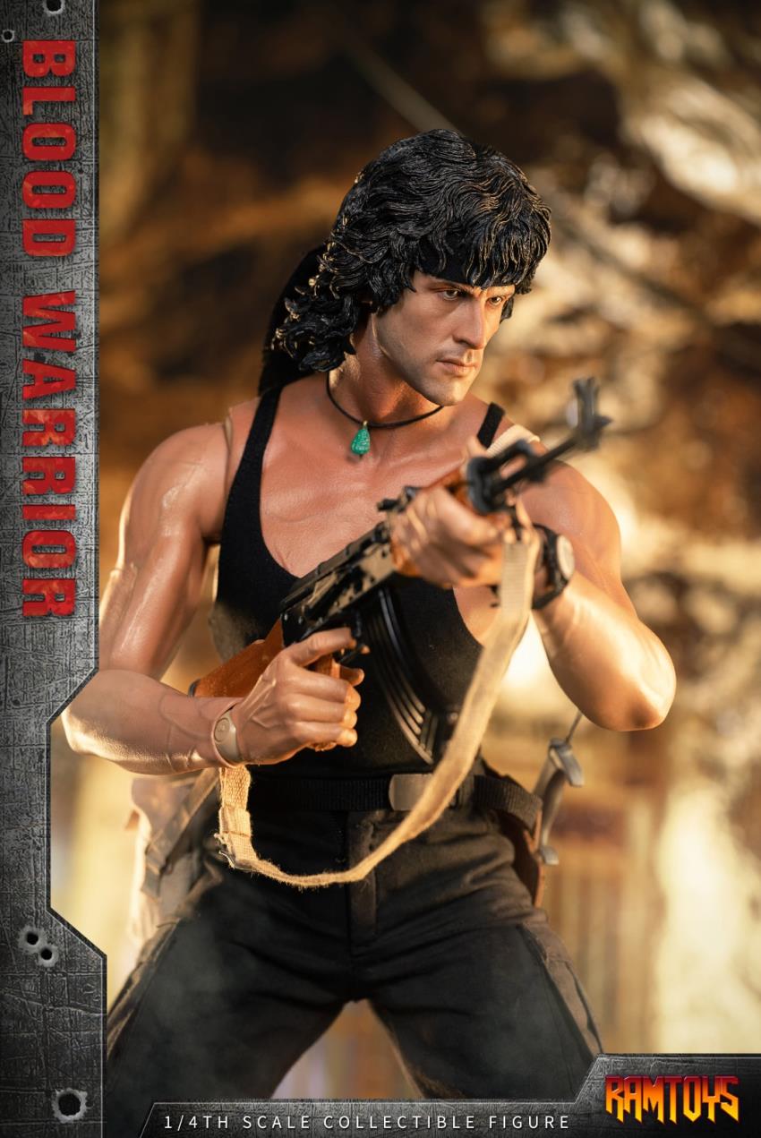 1/4 Blood Warrior Rambo