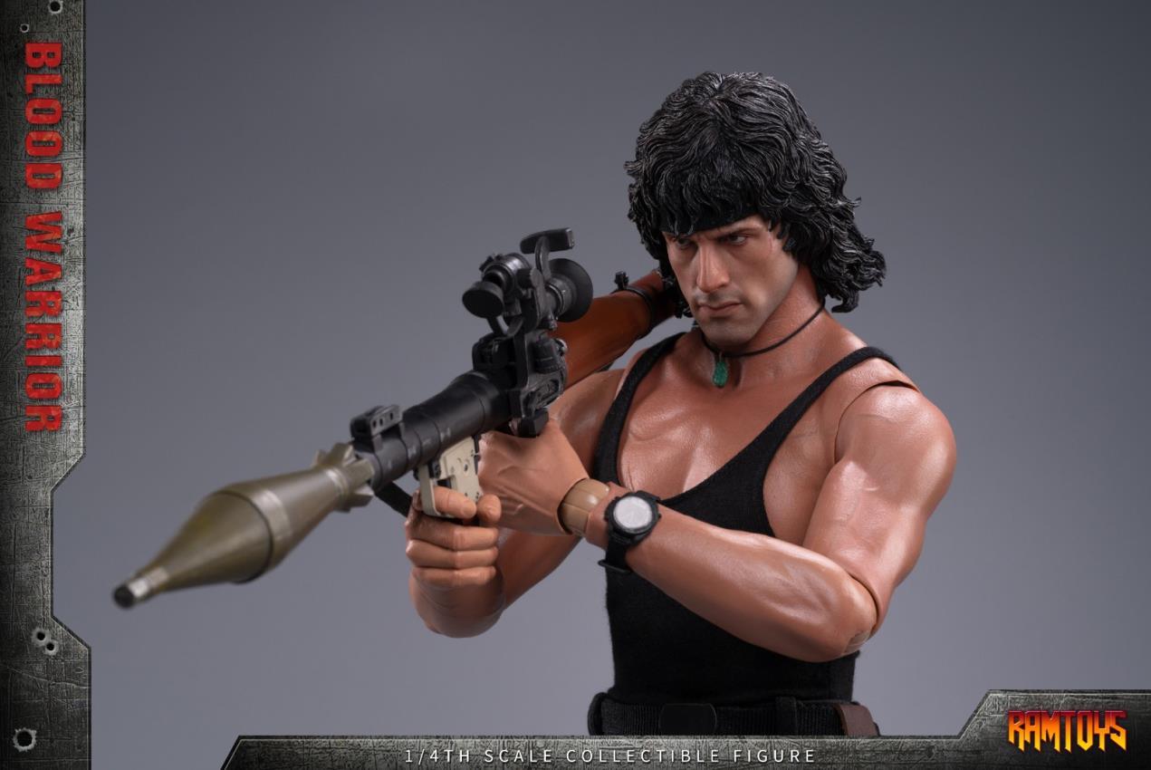 1/4 Blood Warrior Rambo