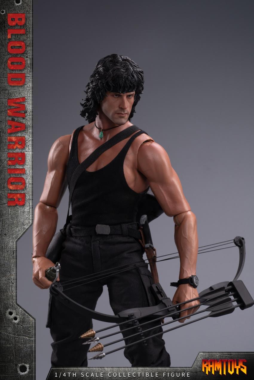 1/4 Blood Warrior Rambo