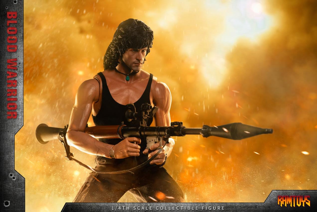 1/4 Blood Warrior Rambo