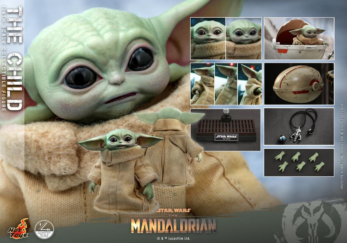 1/4 Star Wars The Mandalorian - The Child
