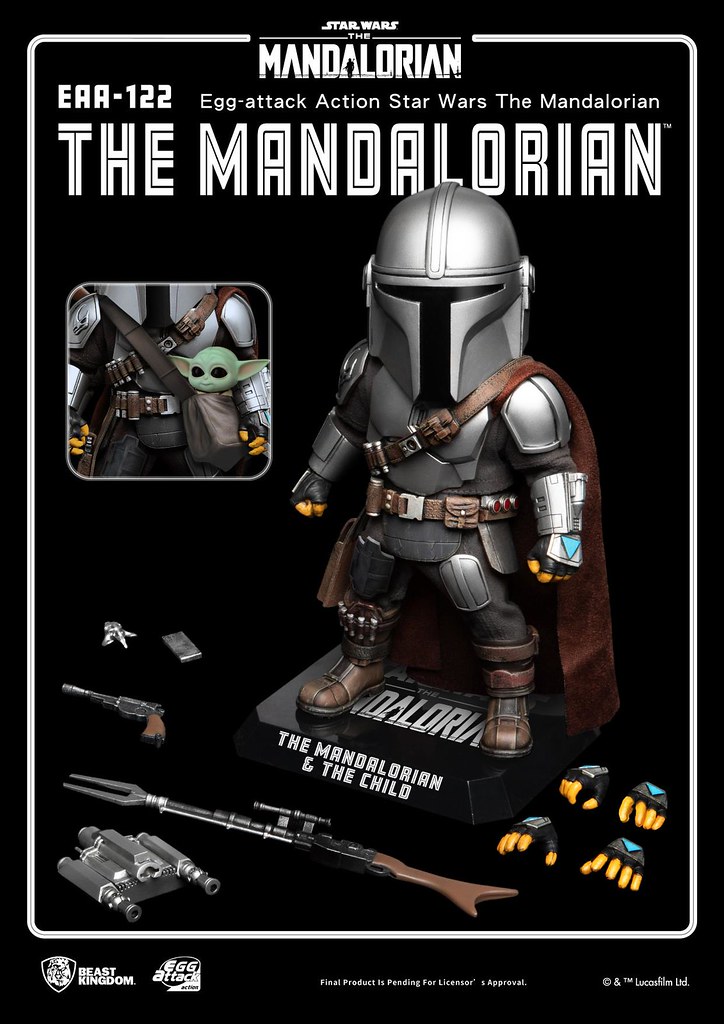 Egg Attack Action EAA-122 Star Wars The Mandalorian
