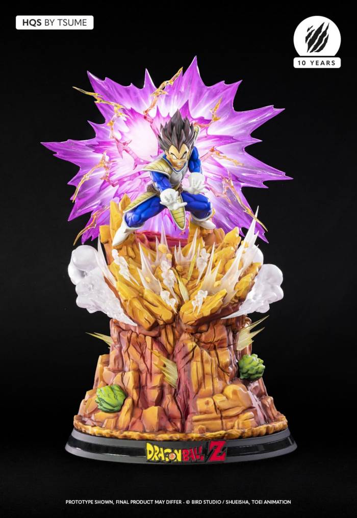 Vegeta Galick Gun and Goku Kaio-ken HQS 1/6