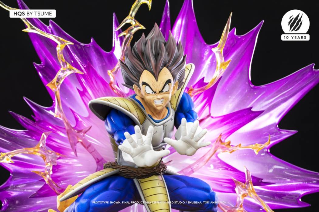 Vegeta Galick Gun and Goku Kaio-ken HQS 1/6