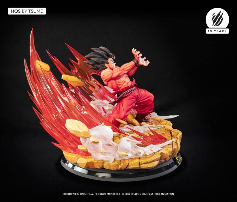 Vegeta Galick Gun and Goku Kaio-ken HQS 1/6