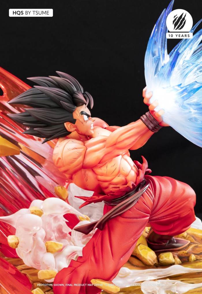 Vegeta Galick Gun and Goku Kaio-ken HQS 1/6