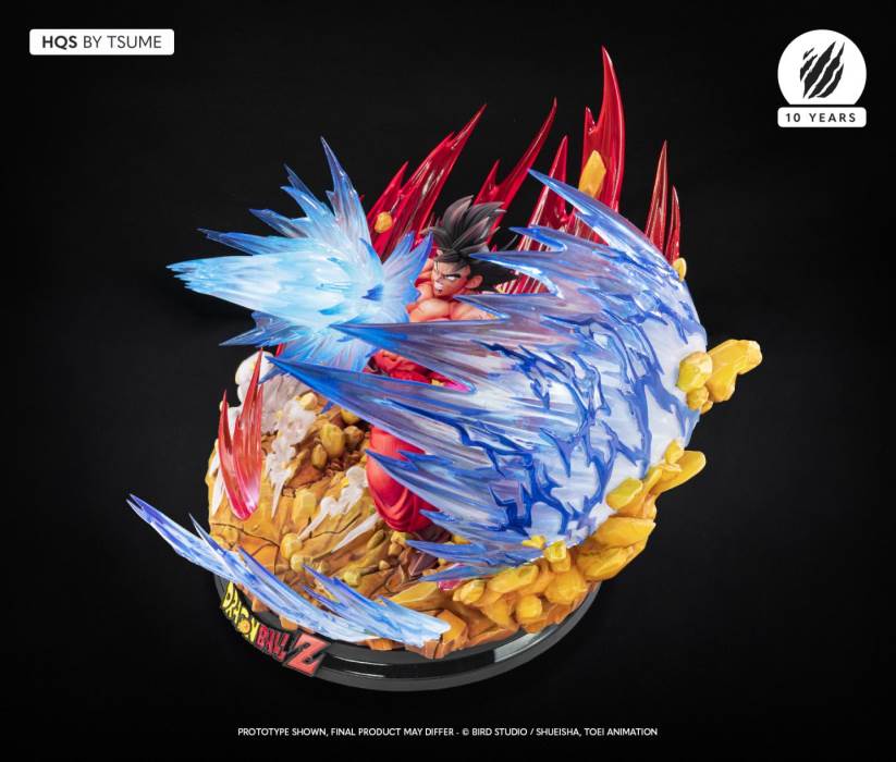 Vegeta Galick Gun and Goku Kaio-ken HQS 1/6