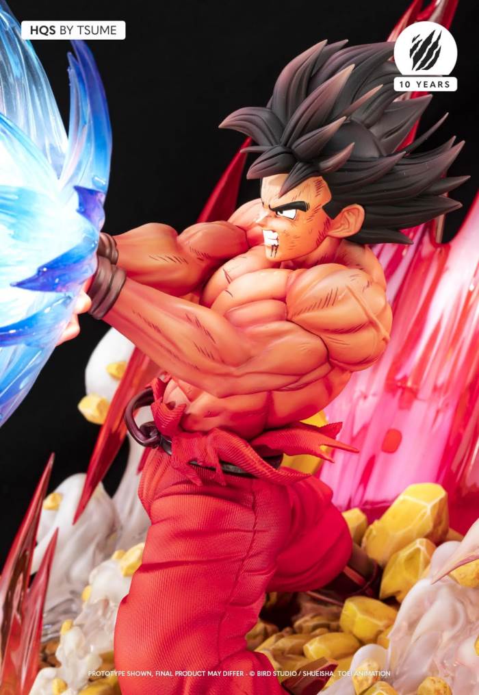 Vegeta Galick Gun and Goku Kaio-ken HQS 1/6
